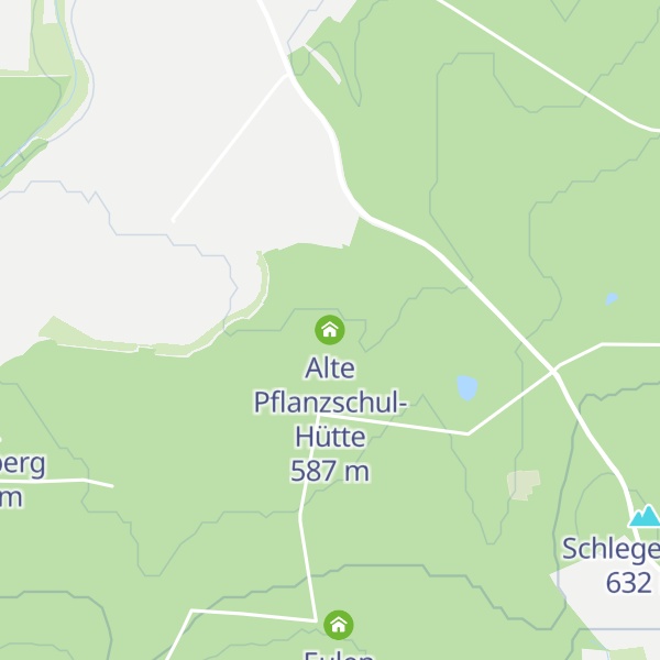 Map of Alte Pflanzschul-Hütte