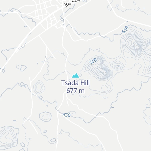 Map of Tsada Hill