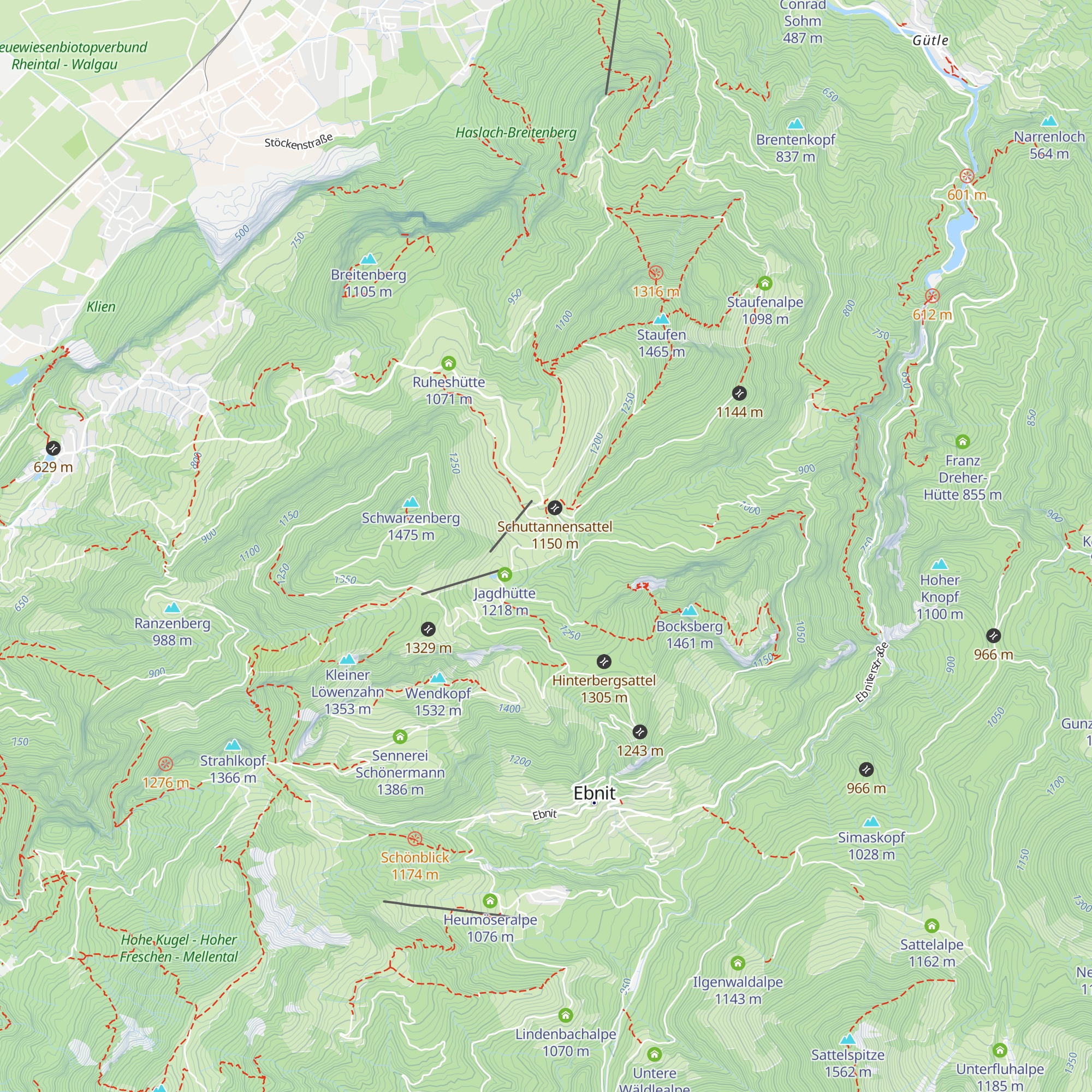 Gasthaus Schiheim Schuttannen map