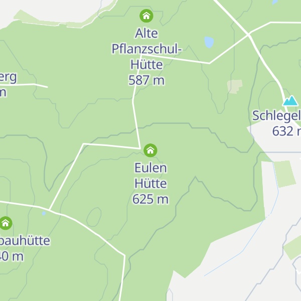 Map of Eulen Hütte