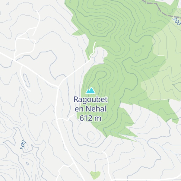 Map of Ragoubet en Nehal