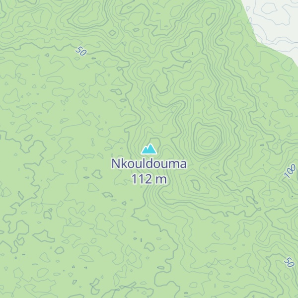 Map of Nkouldouma