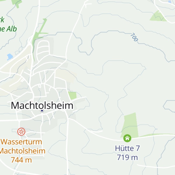 Map of Hütte 3
