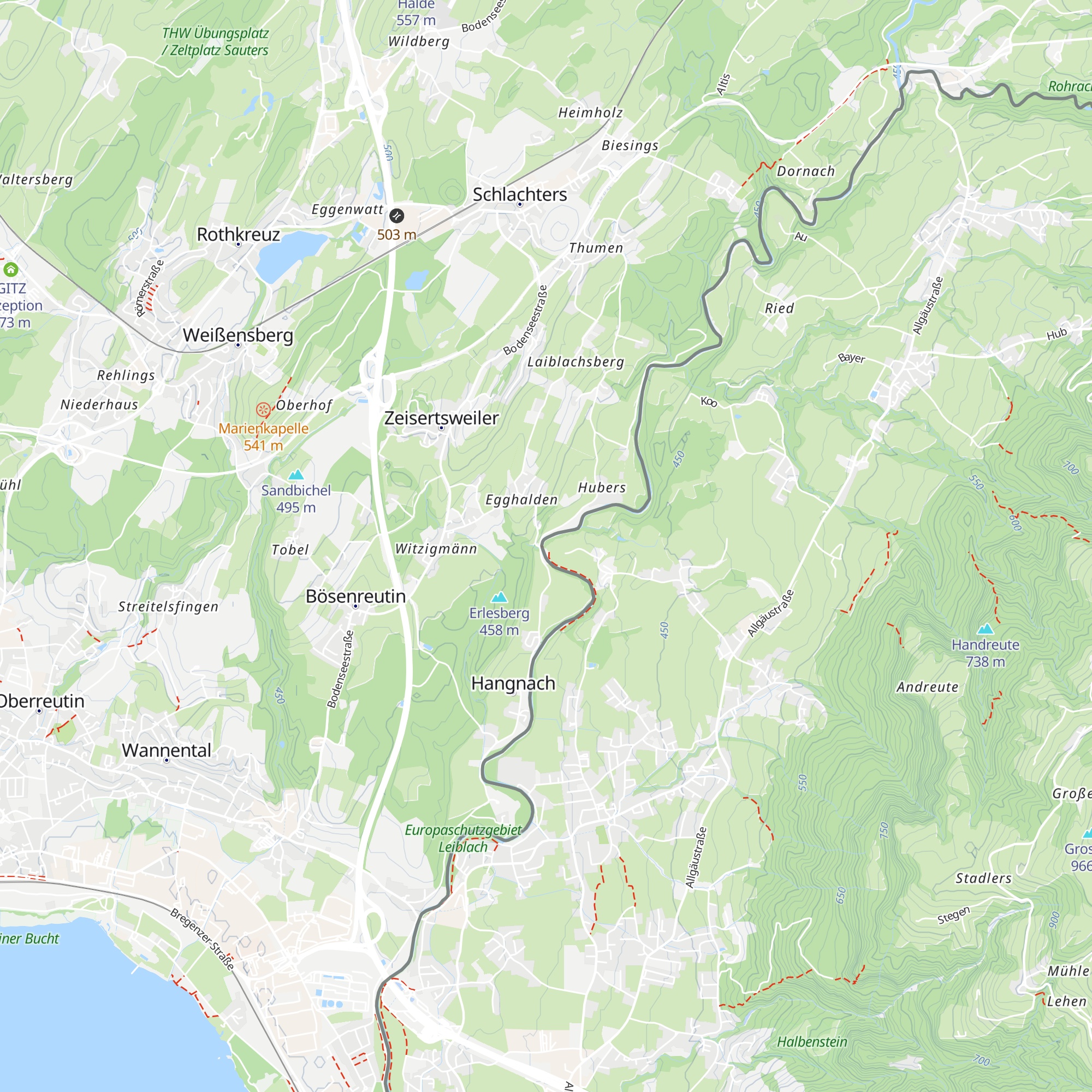 Erwins Ferien-Paradies map
