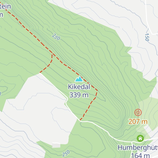 Map of Kikedal