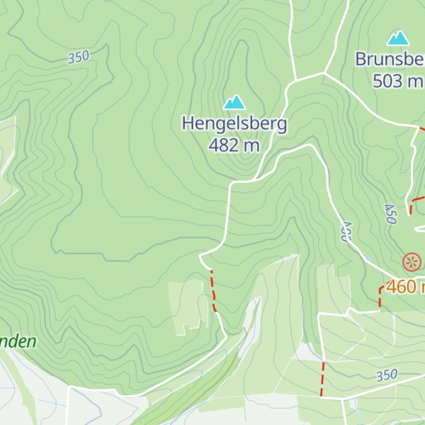 Map of Rehbrunnen Schutzhütte