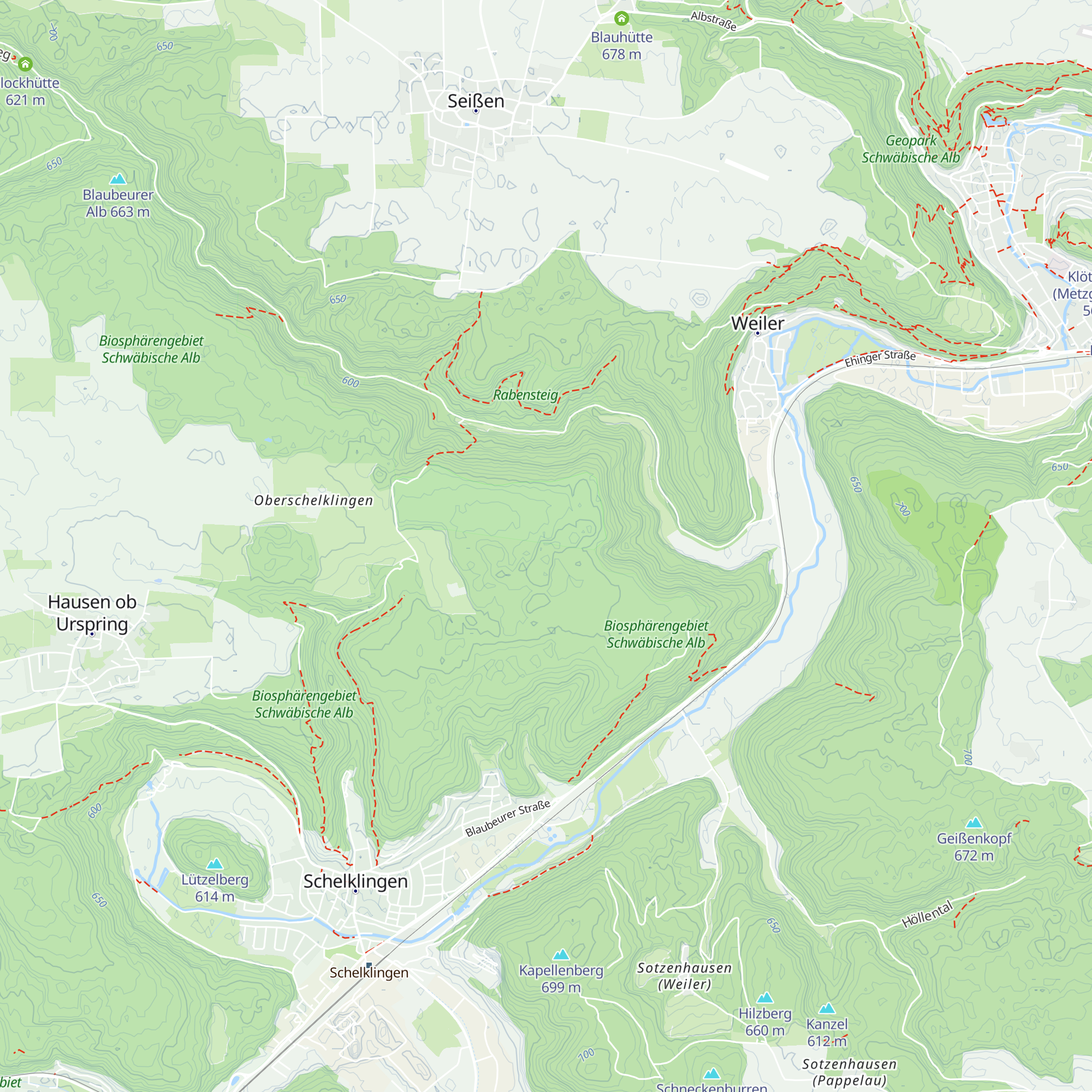 Gairenhütte map