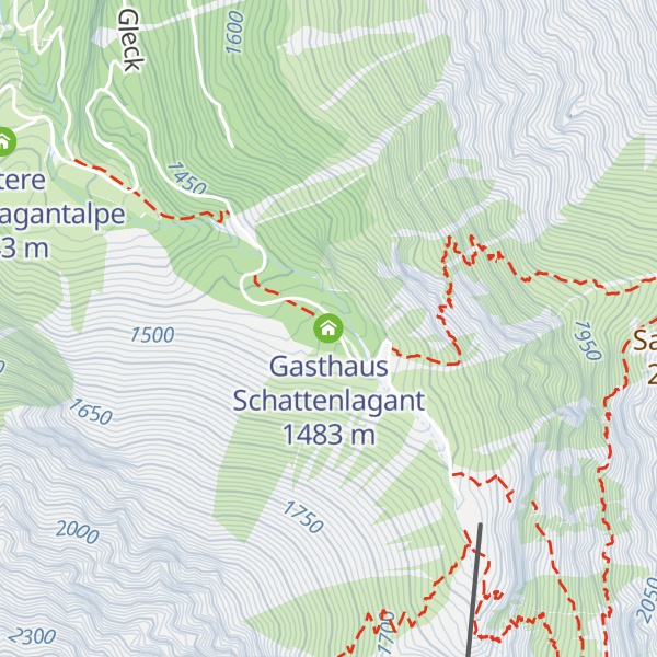 Map of Gasthaus Schattenlagant