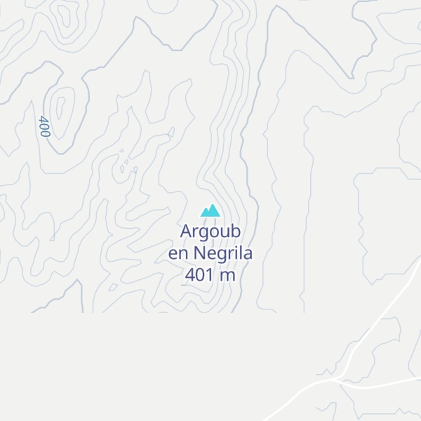 Map of Argoub en Negrila