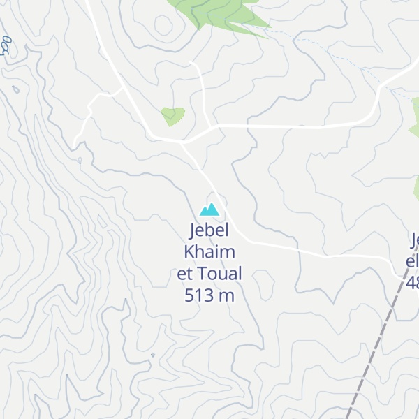 Map of Jebel Khaim et Toual