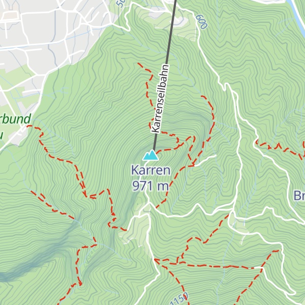 Map of Panoramarestaurant Karren
