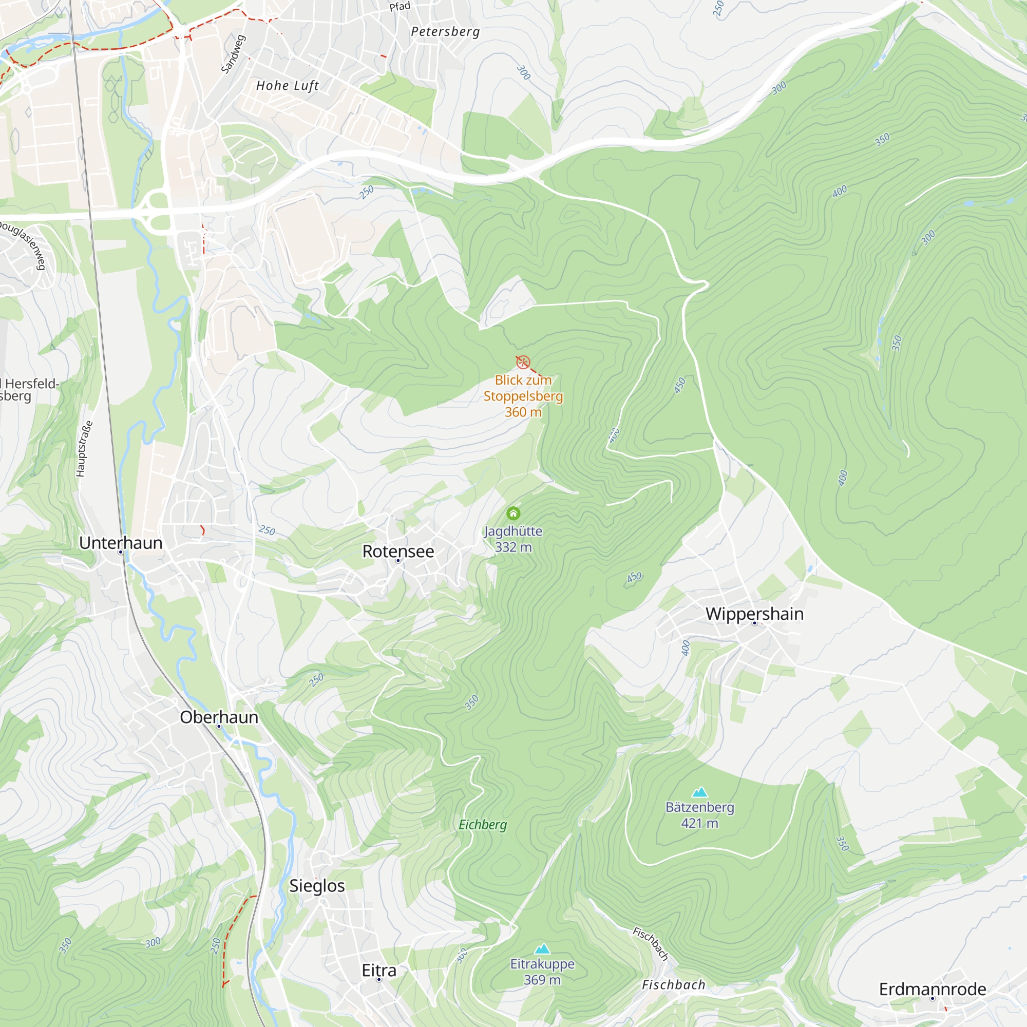 Jagdhütte map