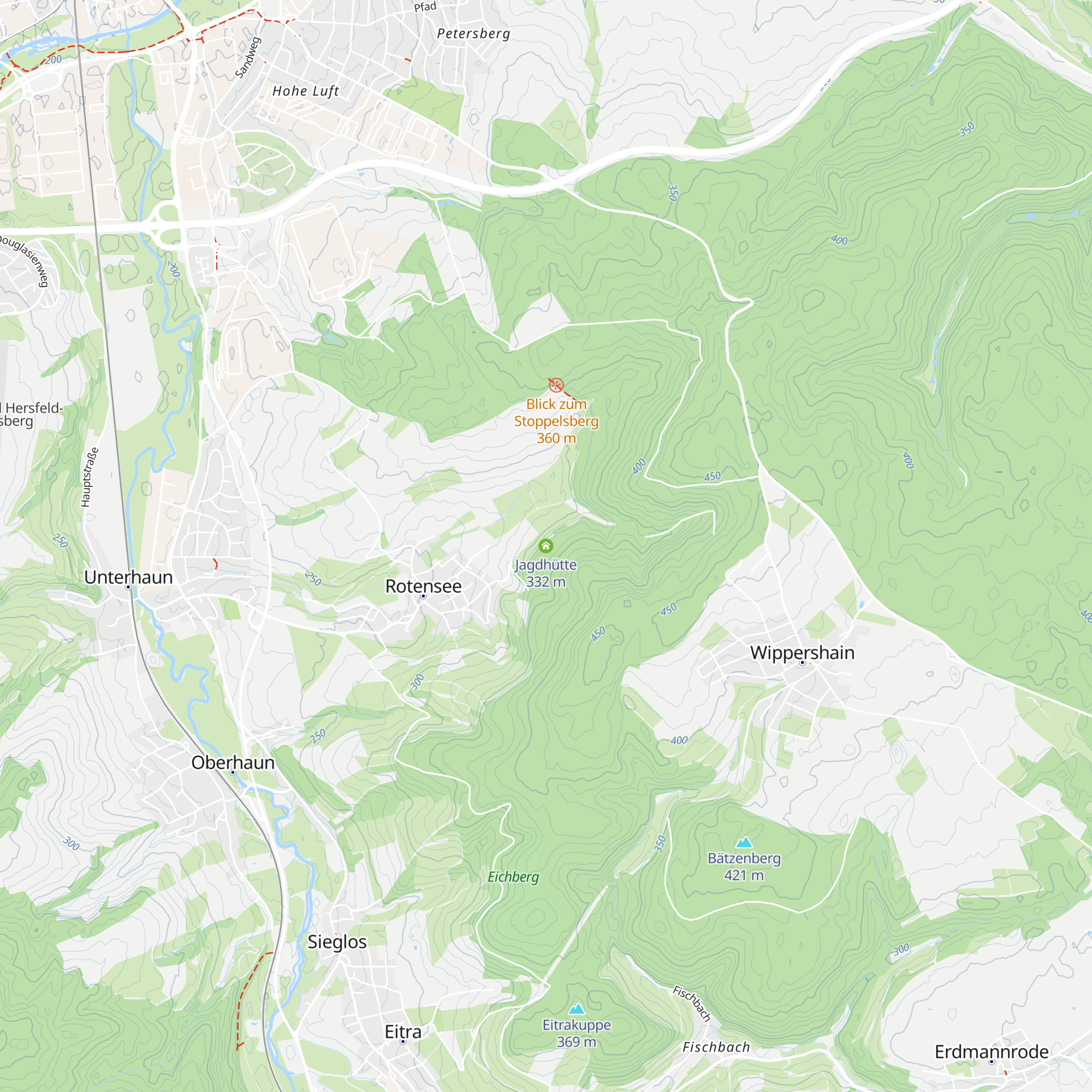 Jagdhütte map