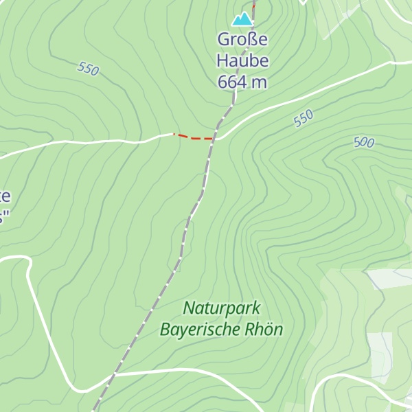 Map of Kleine Haube