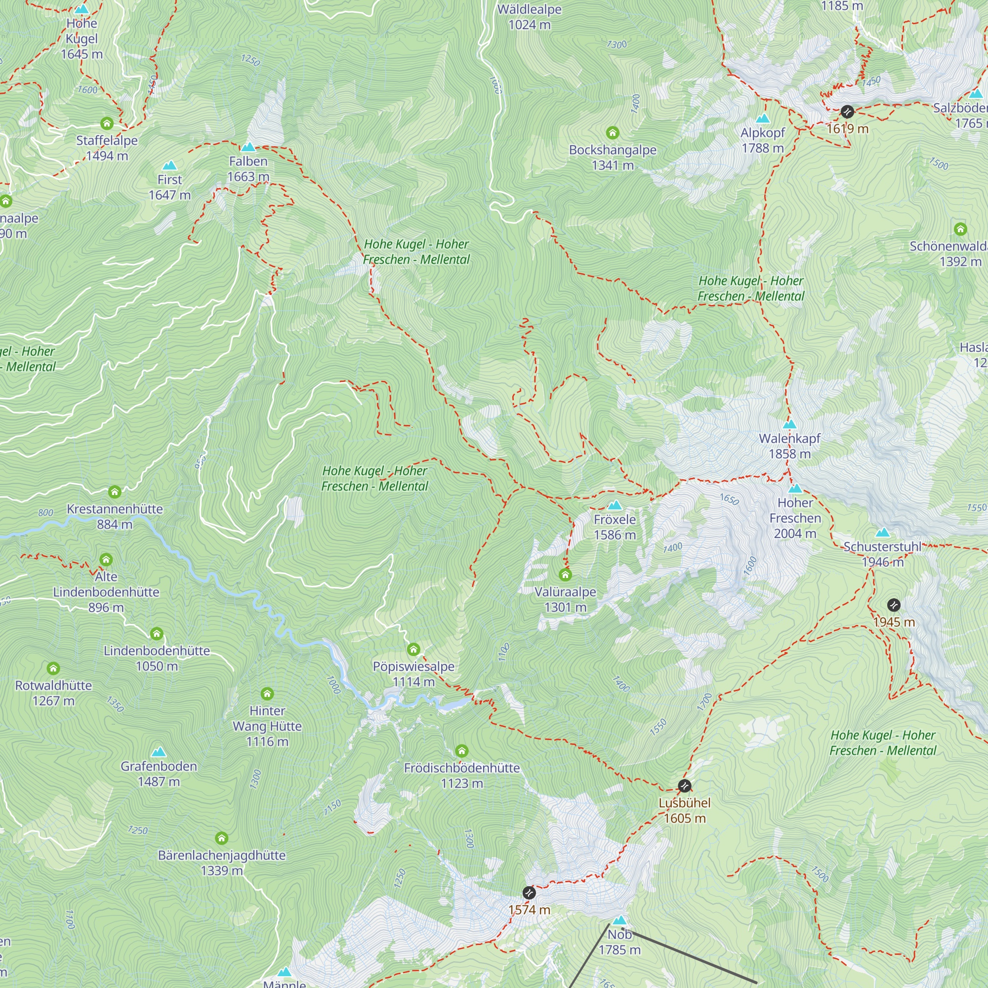 Jagdhütte map