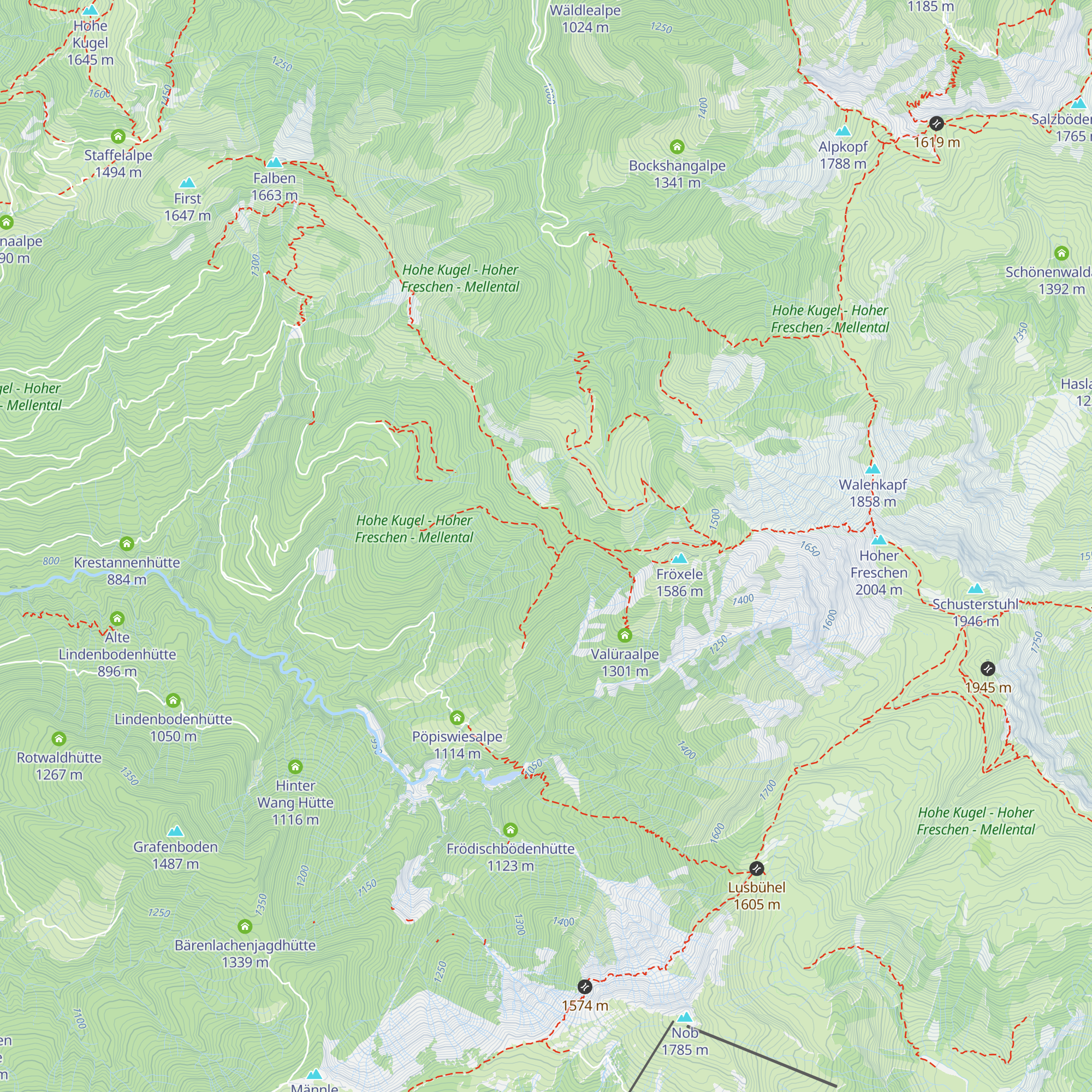 Jagdhütte map