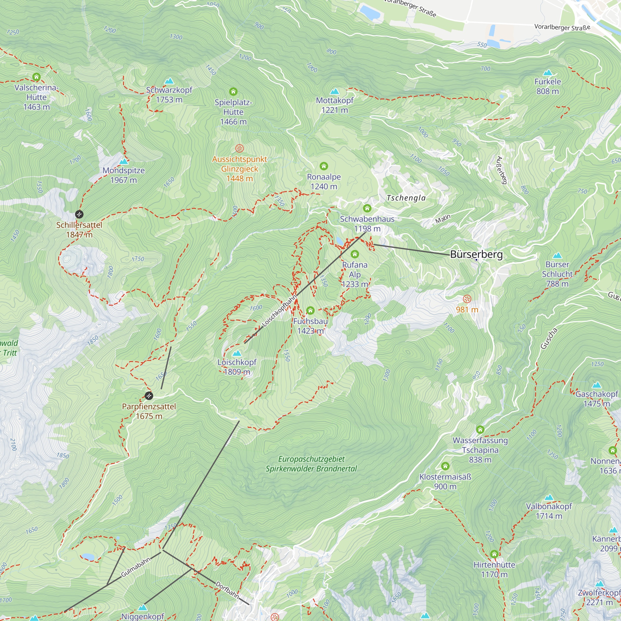 Fuchsbau map