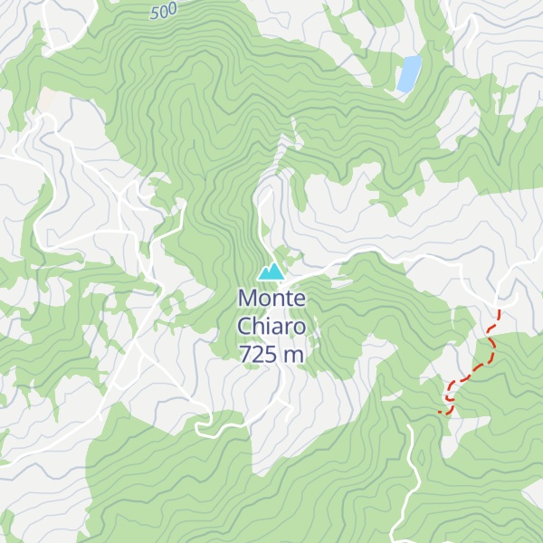 Map of Monte Chiaro