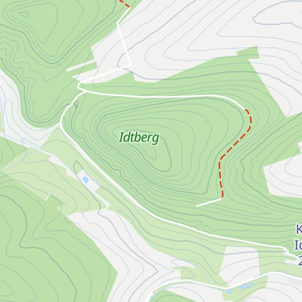 Map of Idtberg
