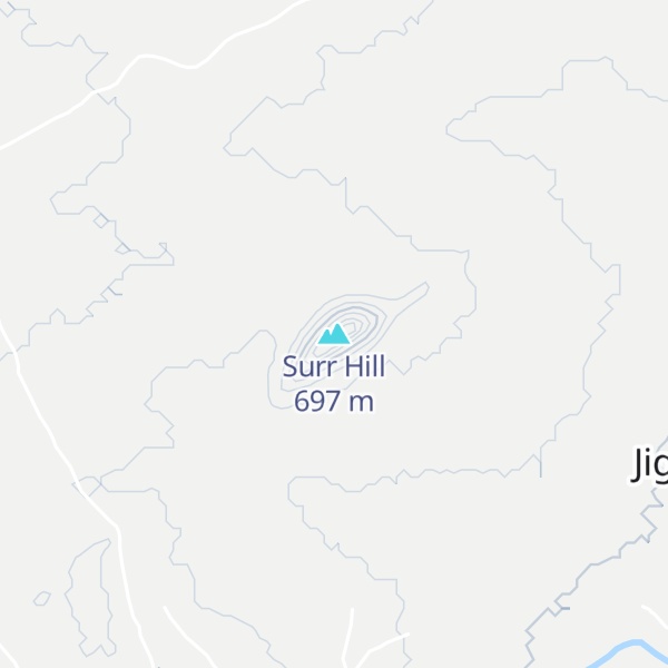 Map of Surr Hill