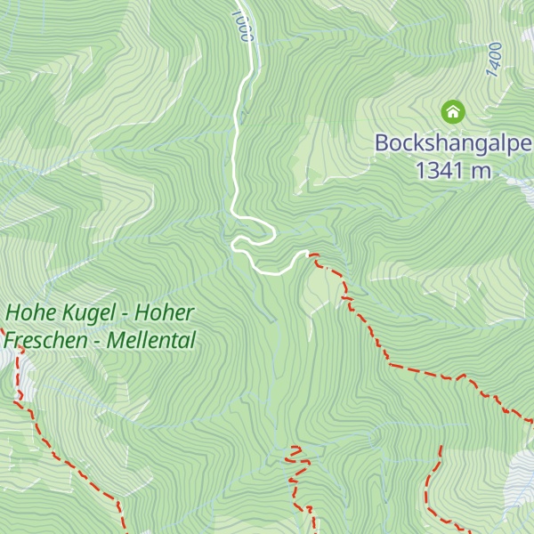 Map of Achrainalpe