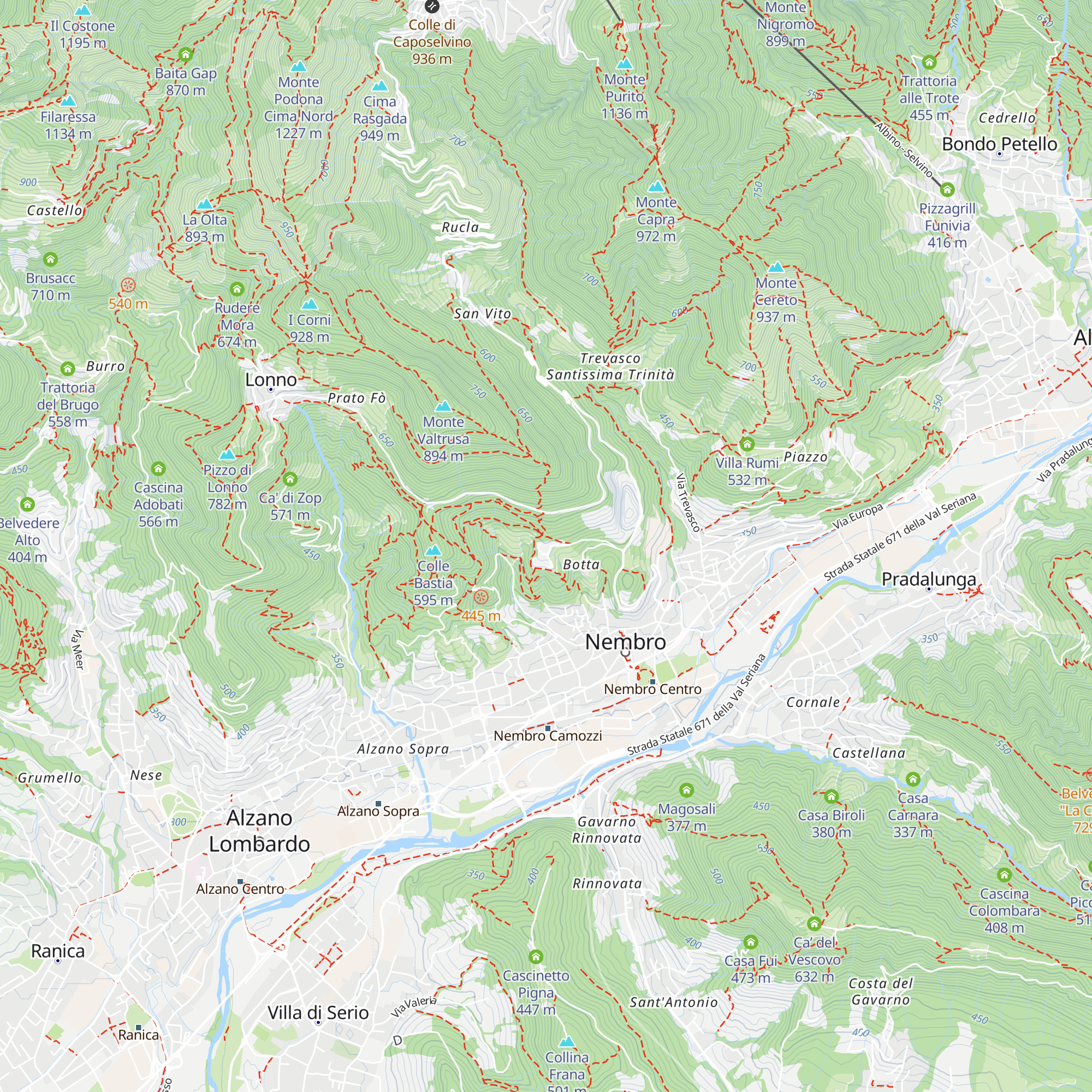 Tenuta Colle Piajo map