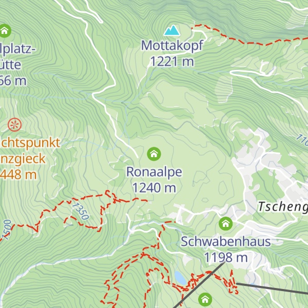Map of Ronaalpe