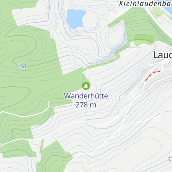Map of Wanderhütte