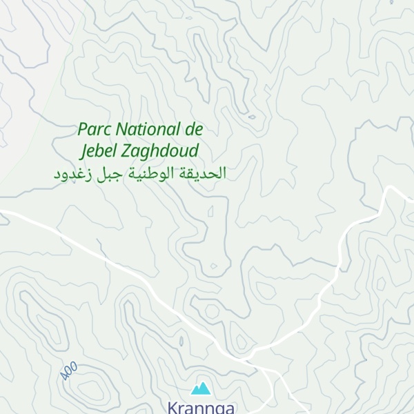 Map of Jebel Joua Bakkar