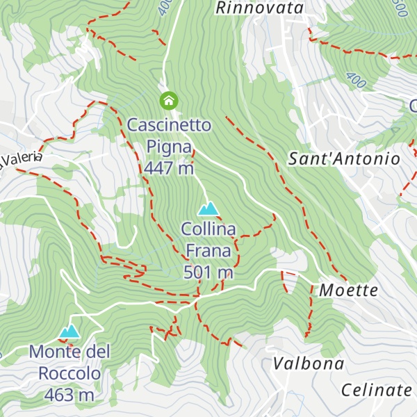 Map of Collina Frana