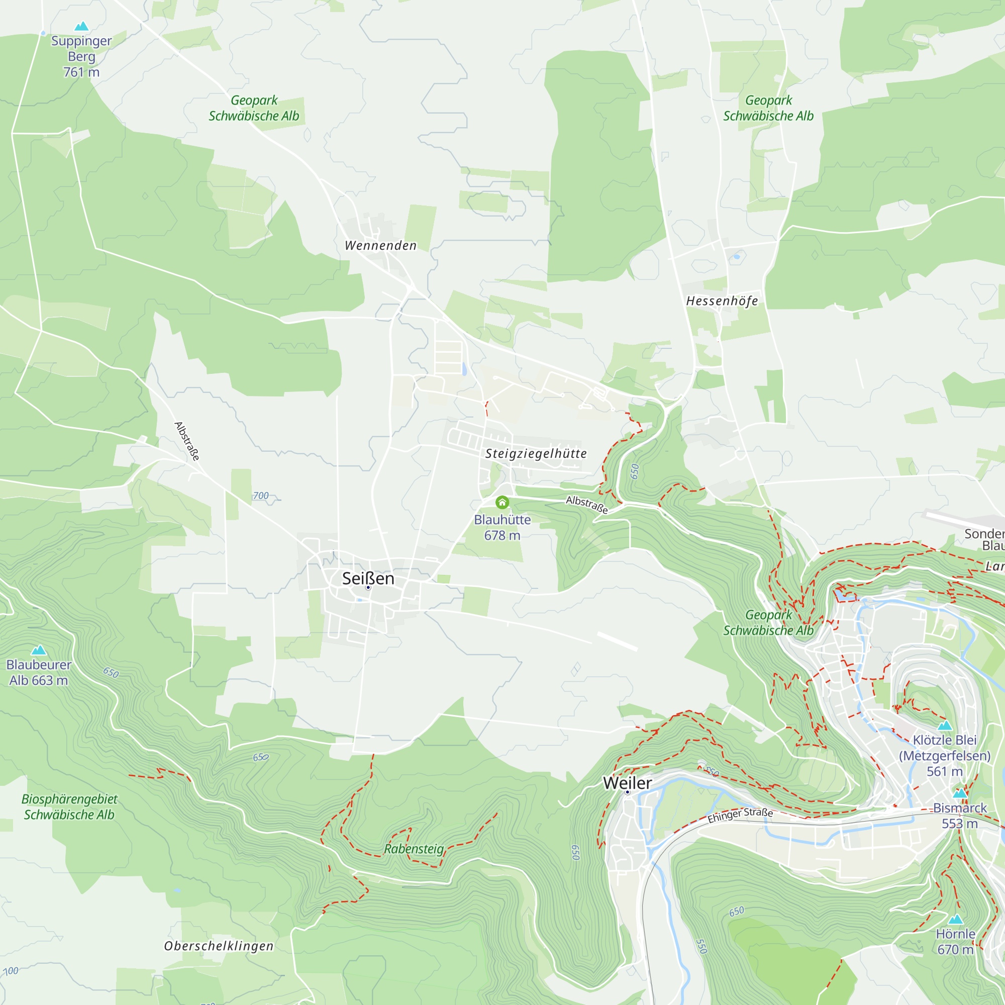 Blauhütte map