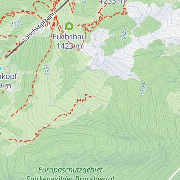 Map of Burtschaalpe