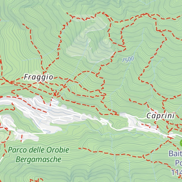 Map of Cornello