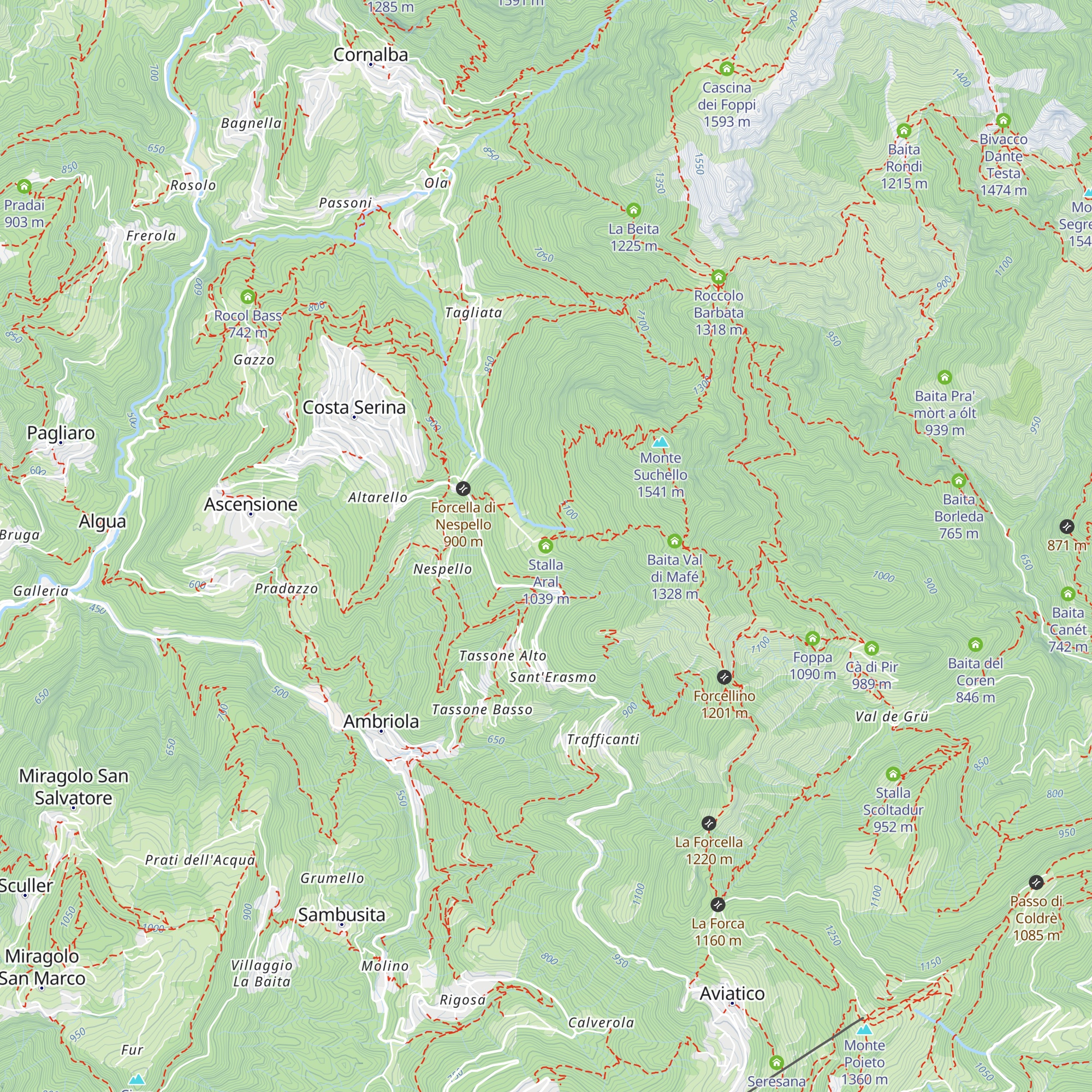 Stalla Aral map