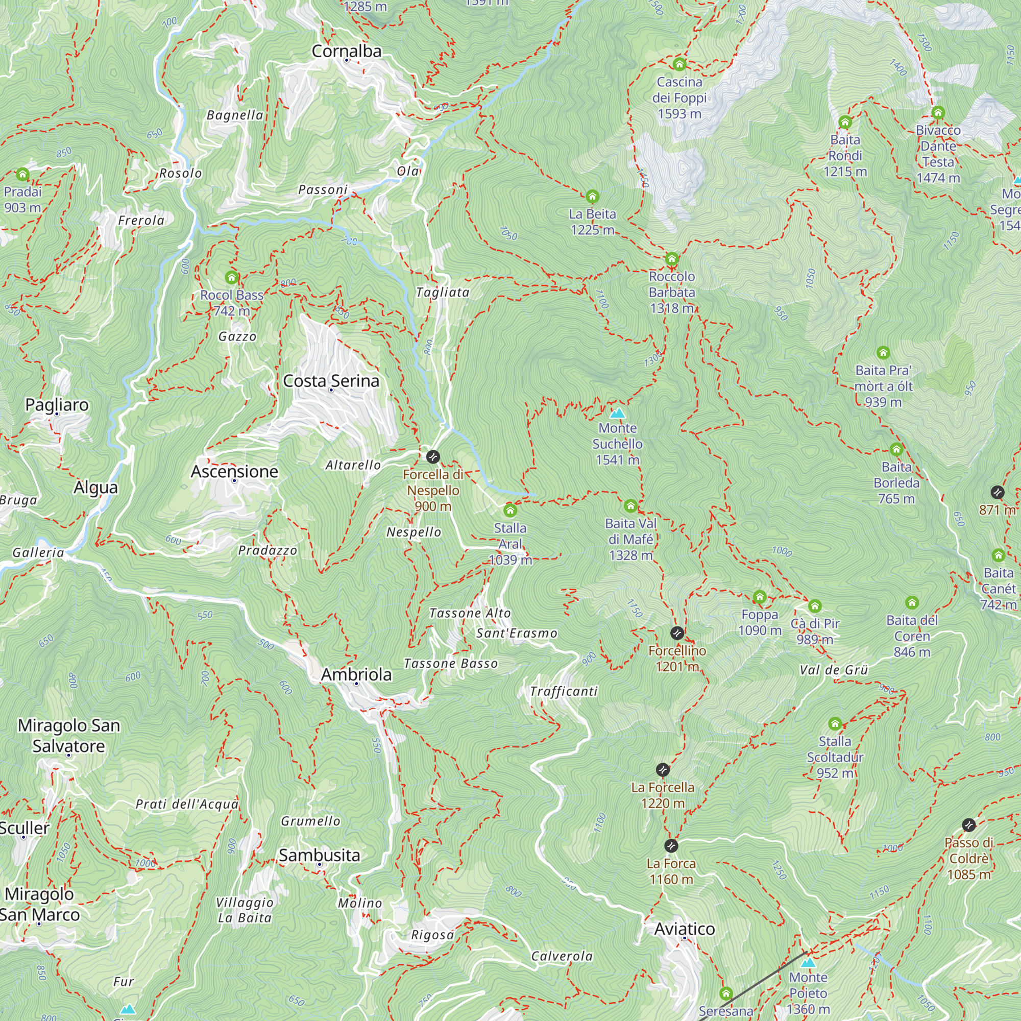 Stalla Aral map