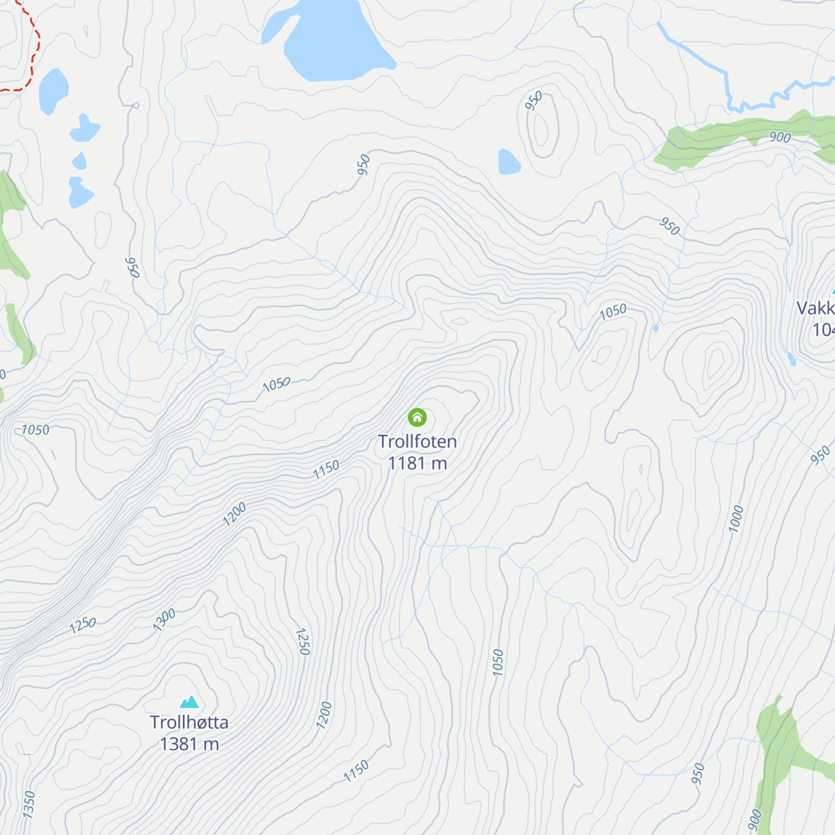 Trollfoten map