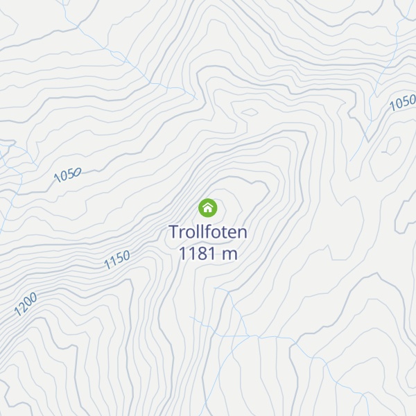 Map of Trollfoten