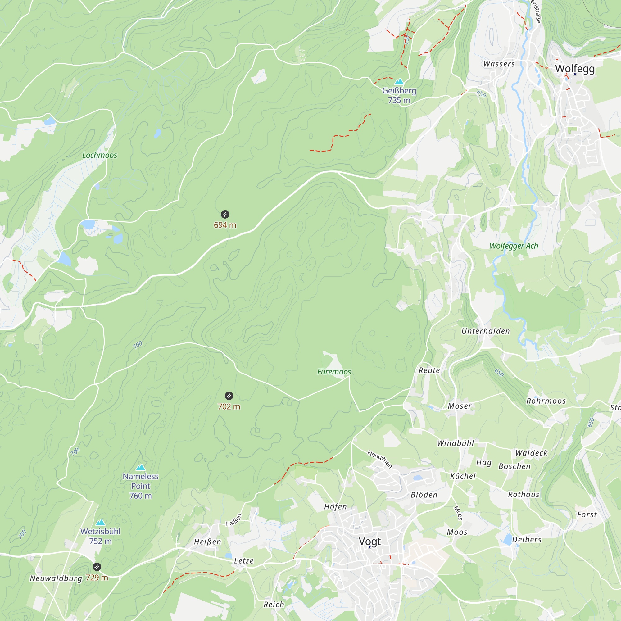 Rauhütte map