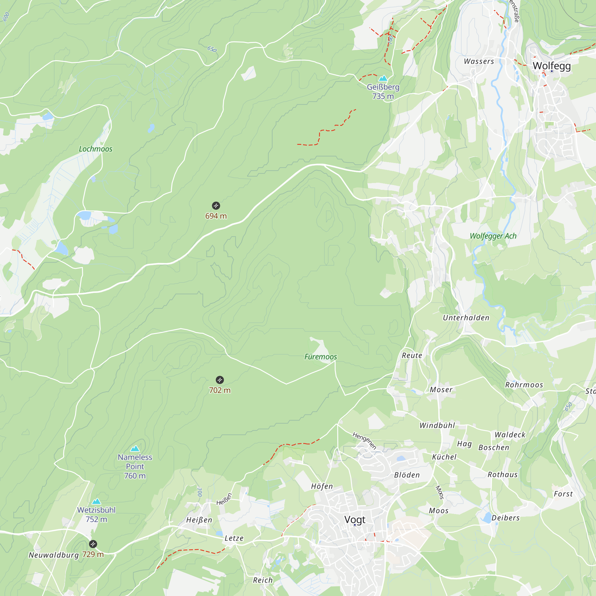 Rauhütte map