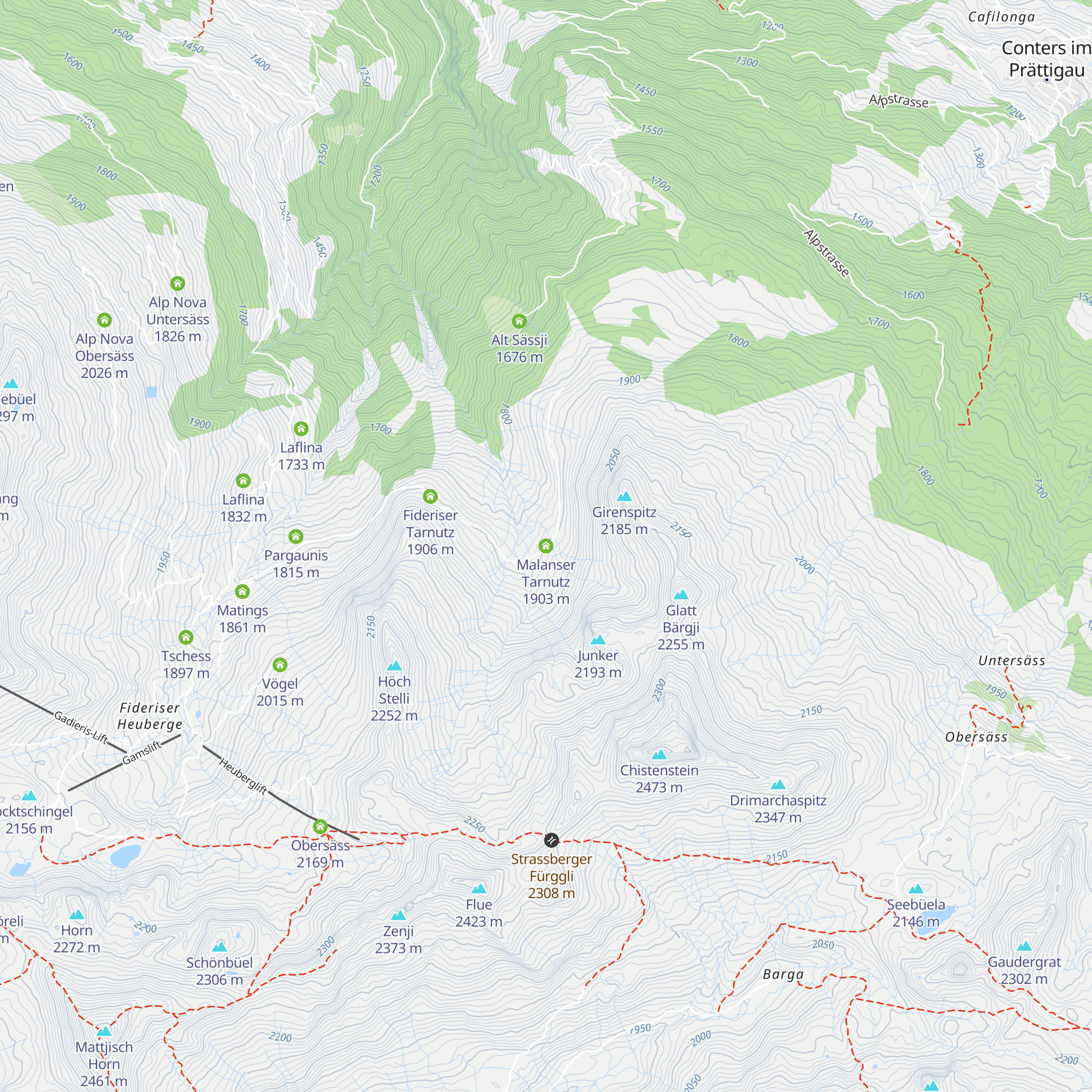Malanser Tarnutz map