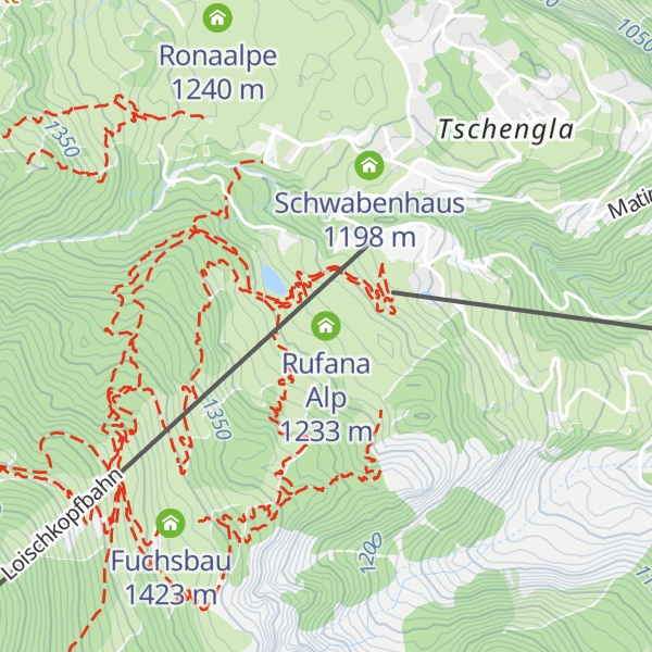 Map of Rufana Alp