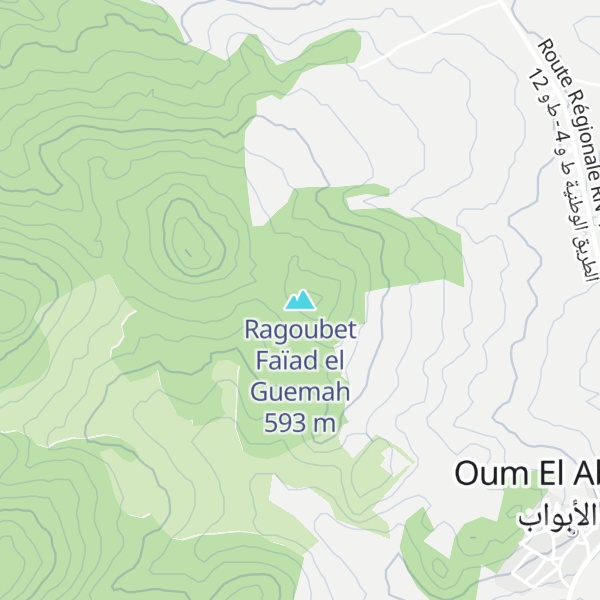 Map of Ragoubet Faïad el Guemah