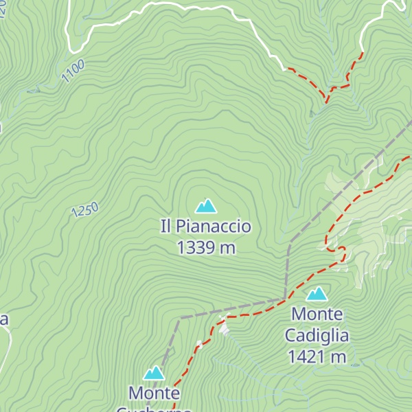 Map of Il Pianaccio