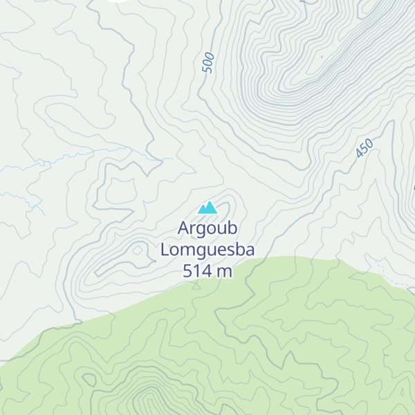 Map of Argoub Lomguesba