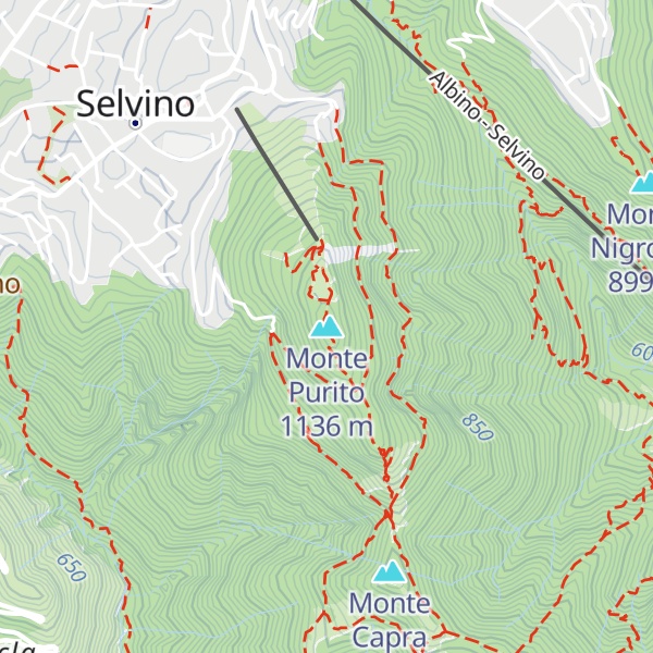 Map of Monte Purito