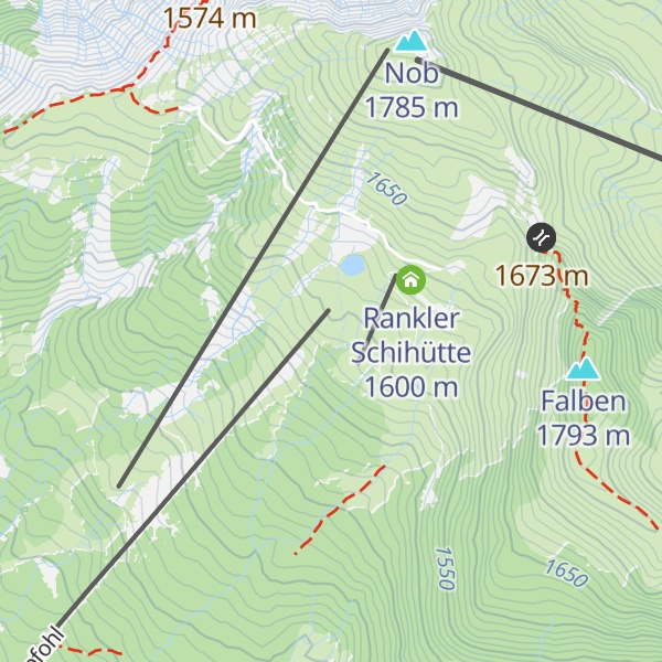 Map of Berghof Gapfohl