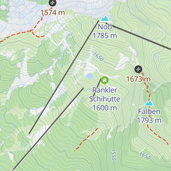 Map of Selbstversorger- Raum