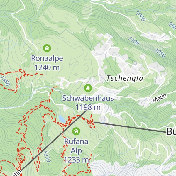 Map of Schwabenhaus