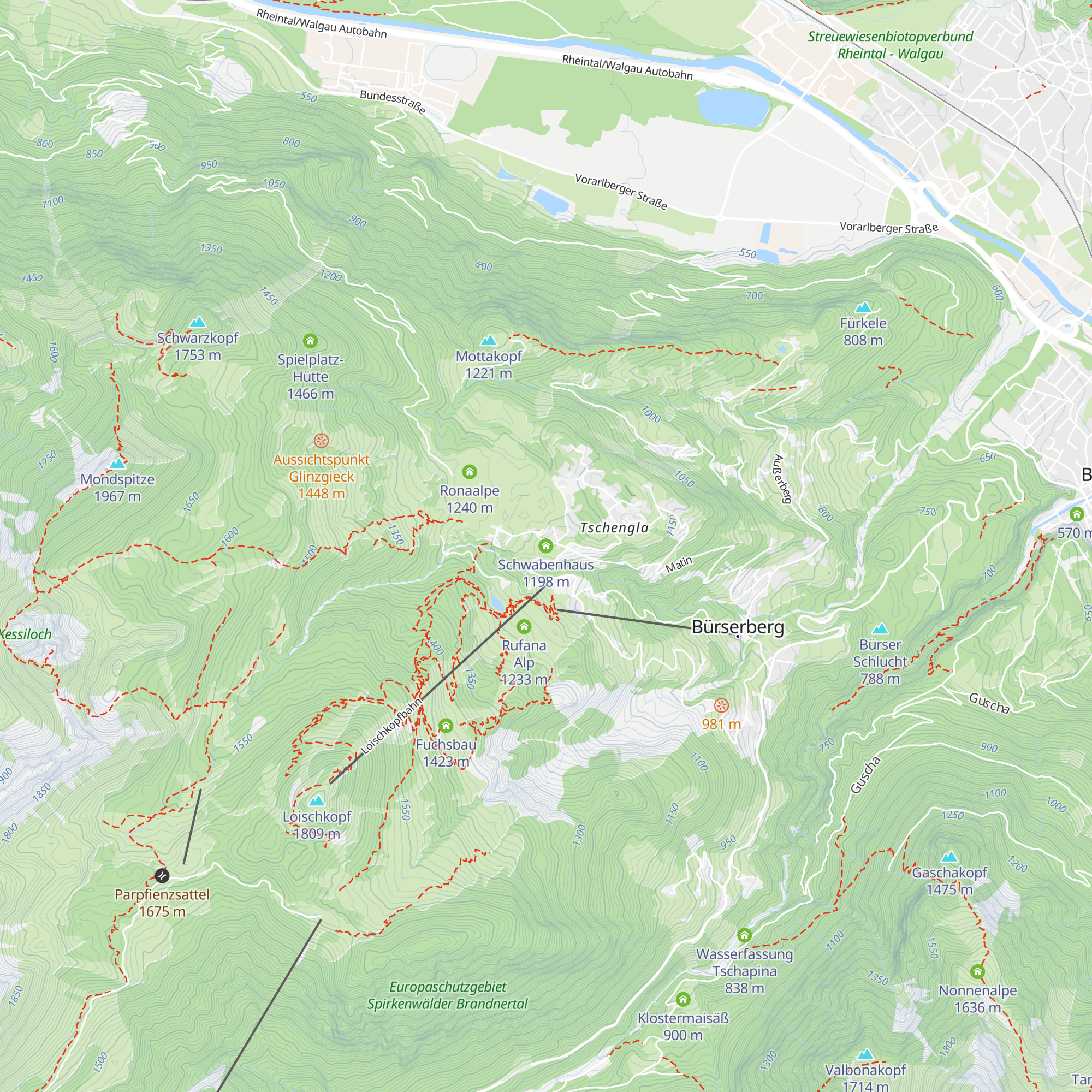 Schwabenhaus map