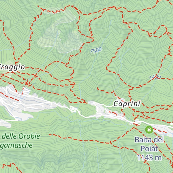 Map of Capriletto